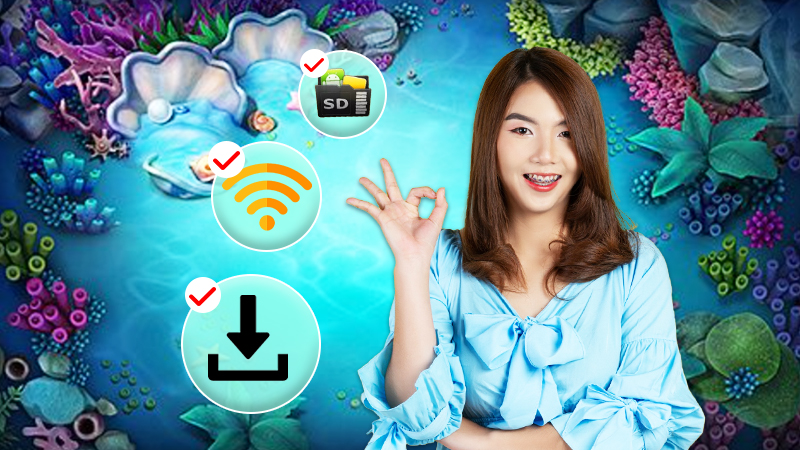 កំណត់ចំណាំពេល download Naga Fishing World